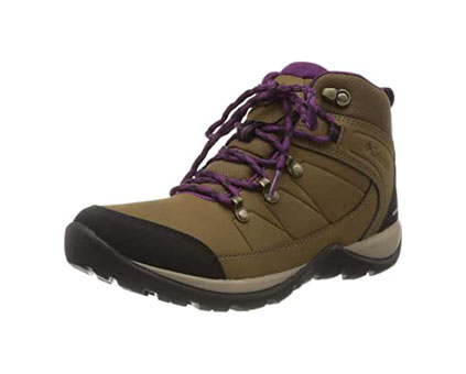 Columbia Fire Venture L Mid II WP, Botas de Senderismo para Mujer